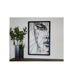 Tableaux métal - Cadre Visage 