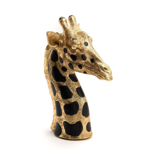 2022 - Tête girafe dorée 