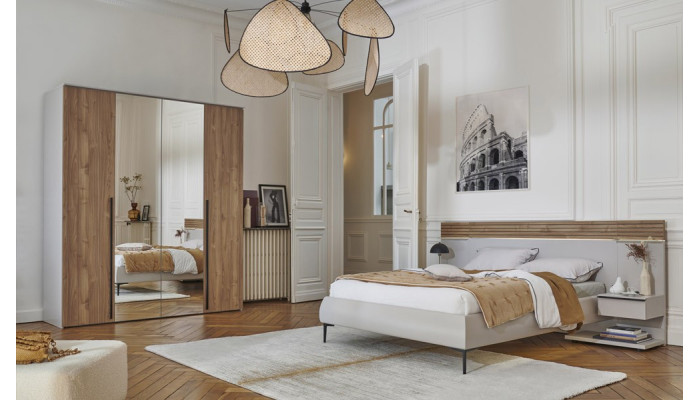 TOSCANE - Armoire 4 portes  