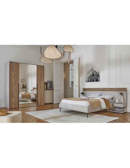TOSCANE - Armoire 4 portes  