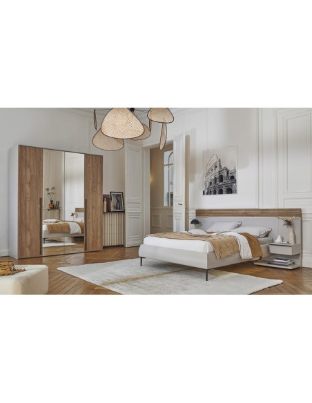 TOSCANE - Paire de chevet attenant  