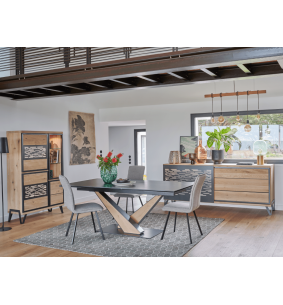 EDGE - Armoirette 3 portes battantes 