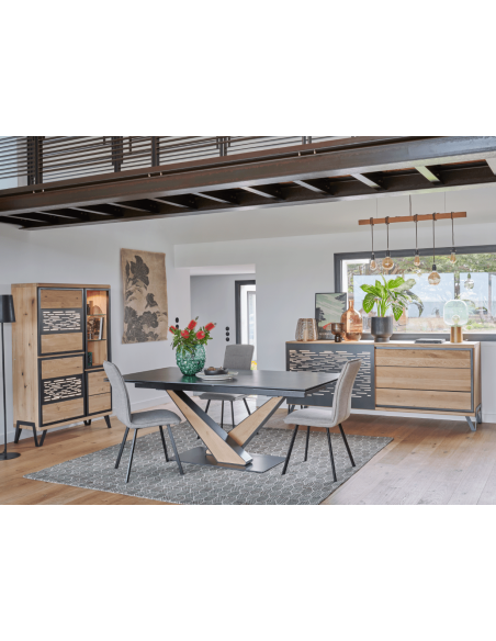 EDGE - Armoirette 3 portes battantes 
