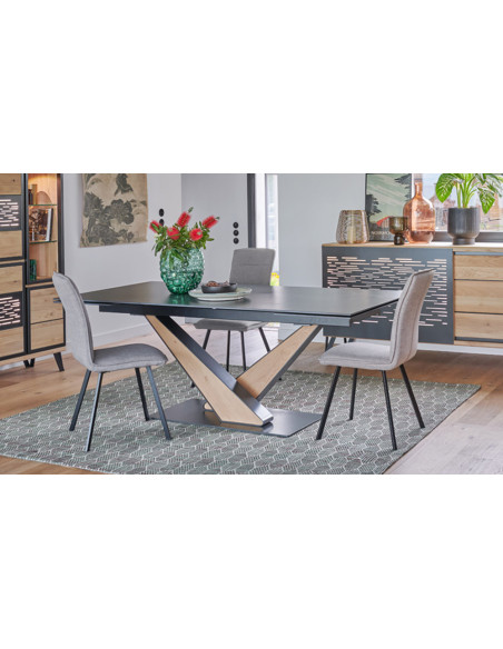 EDGE - Table 2 allonges de 45 en bout 200 