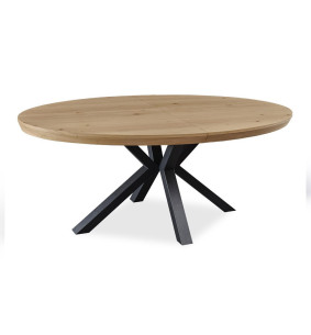 TOLEDE - Table de séjour ovale 