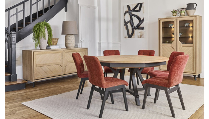 HAUSSMAN - Table de séjour ronde 