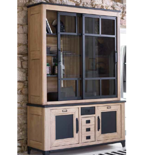 FACTORY - Vitrine 2 portes 