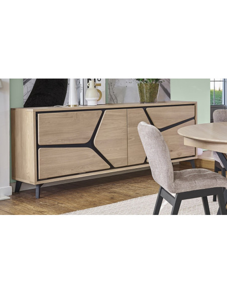 NEO - Bahut 2 portes coplanaires grand modèle  