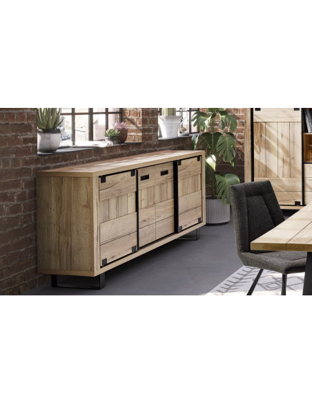 DOCKER - Enfilade 3 portes  