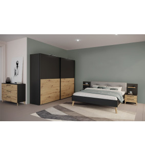 CERTANO - Armoire 2 portes coulissantes   2