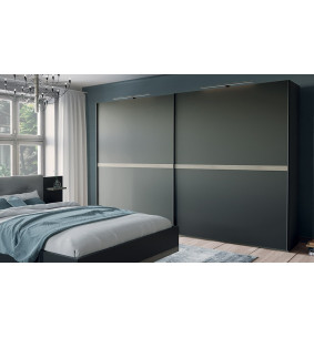 NAVERRA - Armoire 2 portes coulissantes  