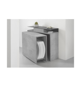 ARCHI - Console extensible et 6 chaises pliables  2