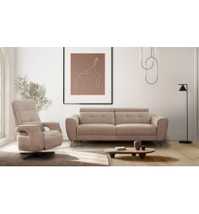 OLIVIA - Fauteuil relaxation électrique pivotant taille S   2