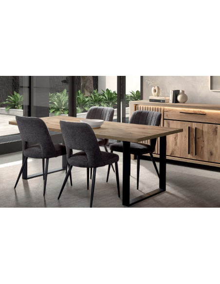 Antos  - Table pieds en U 