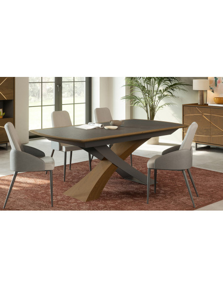 Torini - Table de séjour extensible 