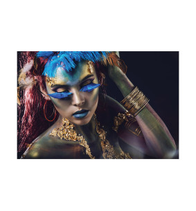 Visage  - Impression sur plexiglas 