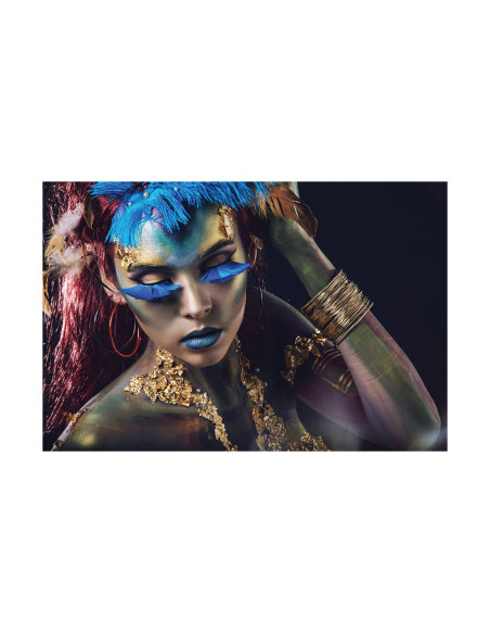 Visage  - Impression sur plexiglas 