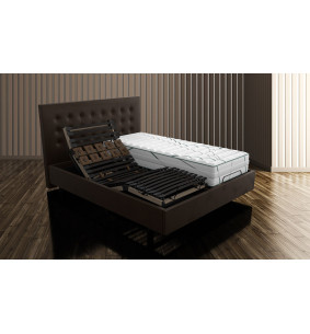 Natura Two - Sommier relaxation TPR électrique 2x70x190 