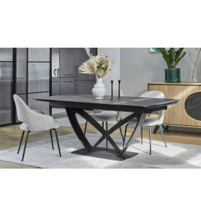 Sphère - Table de séjour céramique extensible 