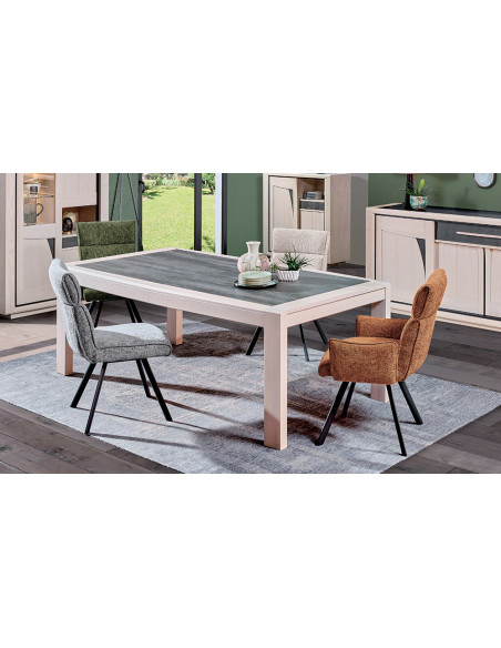 Faro - Table de séjour extensible 
