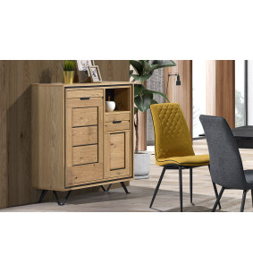 Lagon - Bibus 2 portes, 1 tiroir, 1 niche  