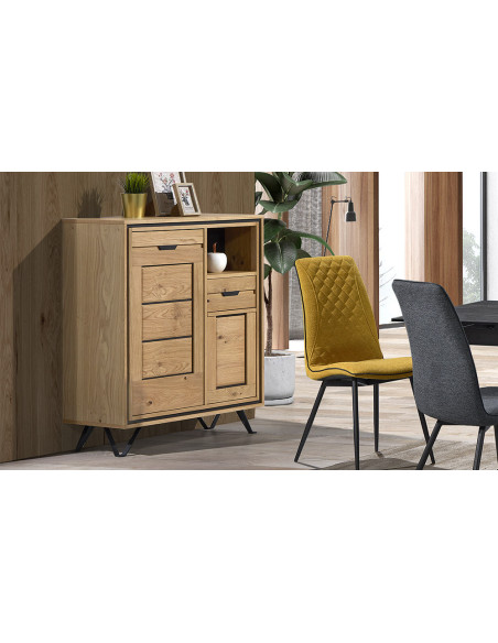 Lagon - Bibus 2 portes, 1 tiroir, 1 niche  
