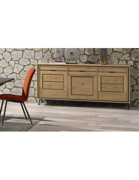Lagon - Enfilade 3 portes 1 tiroir  