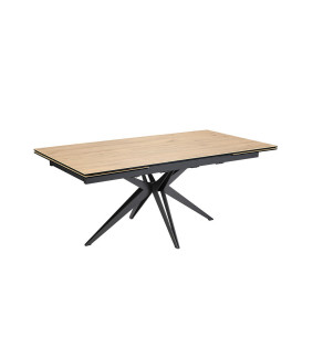 Primevère - Table de séjour extensible pieds en épingle 
