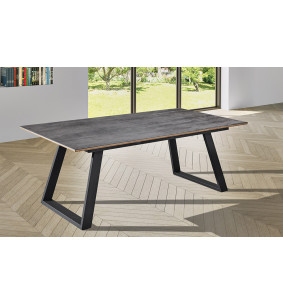 Salto  - Table plateau céramique extensible  2