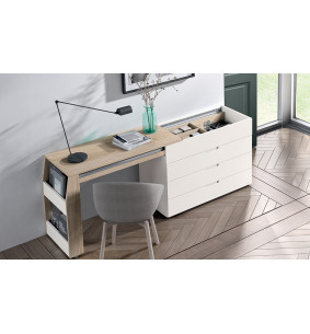 Cosmo - Bureau commode extensible 