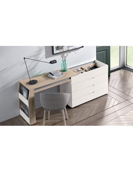 Cosmo - Bureau commode extensible 