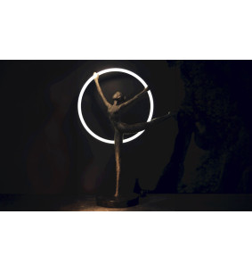 Abstract - Lampe danseuse 73 cm  2