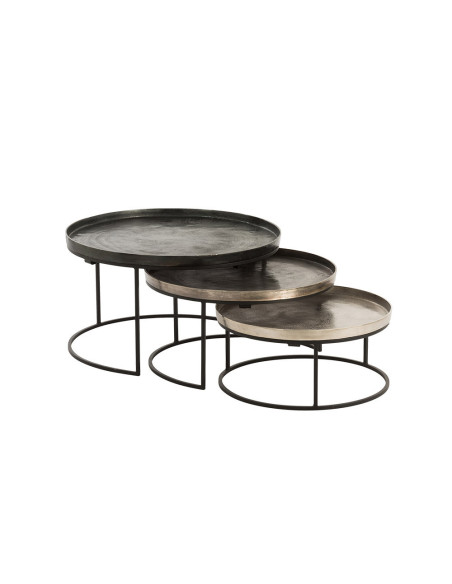 2024 - Set de 3 tables gigognes rondes 