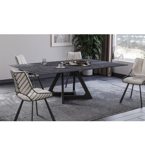 Henry - Table de séjour extensible 