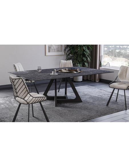 Henry - Table de séjour extensible 