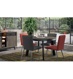 Etna - Table ronde extensible 