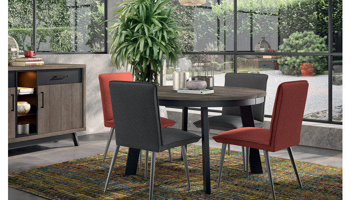 Etna - Table ronde extensible 