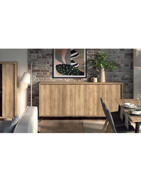 Taire - Enfilade 4 portes 