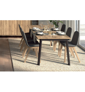 Taire - Table de séjour extensible 